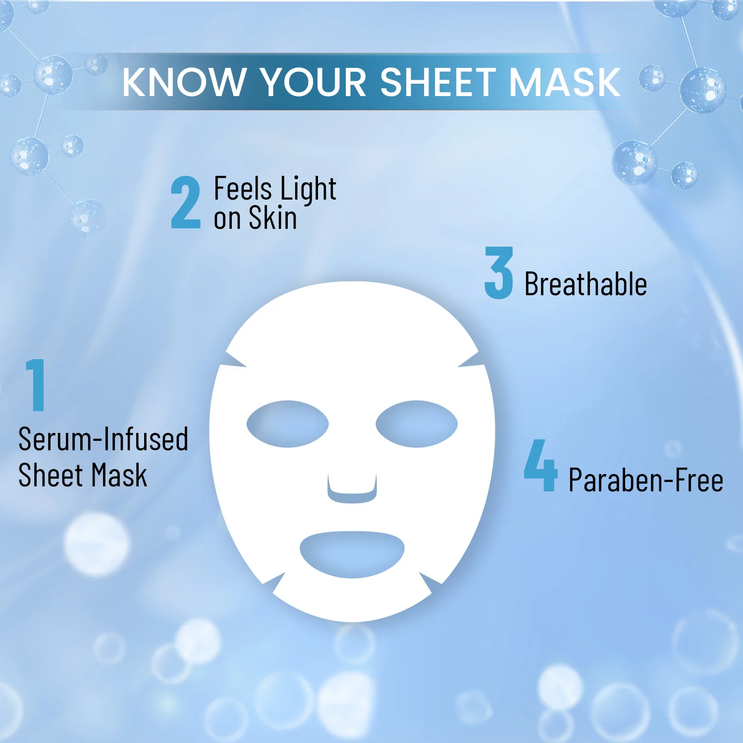 Aqua & Hyaluronic Acid Sheet Mask - Image 6