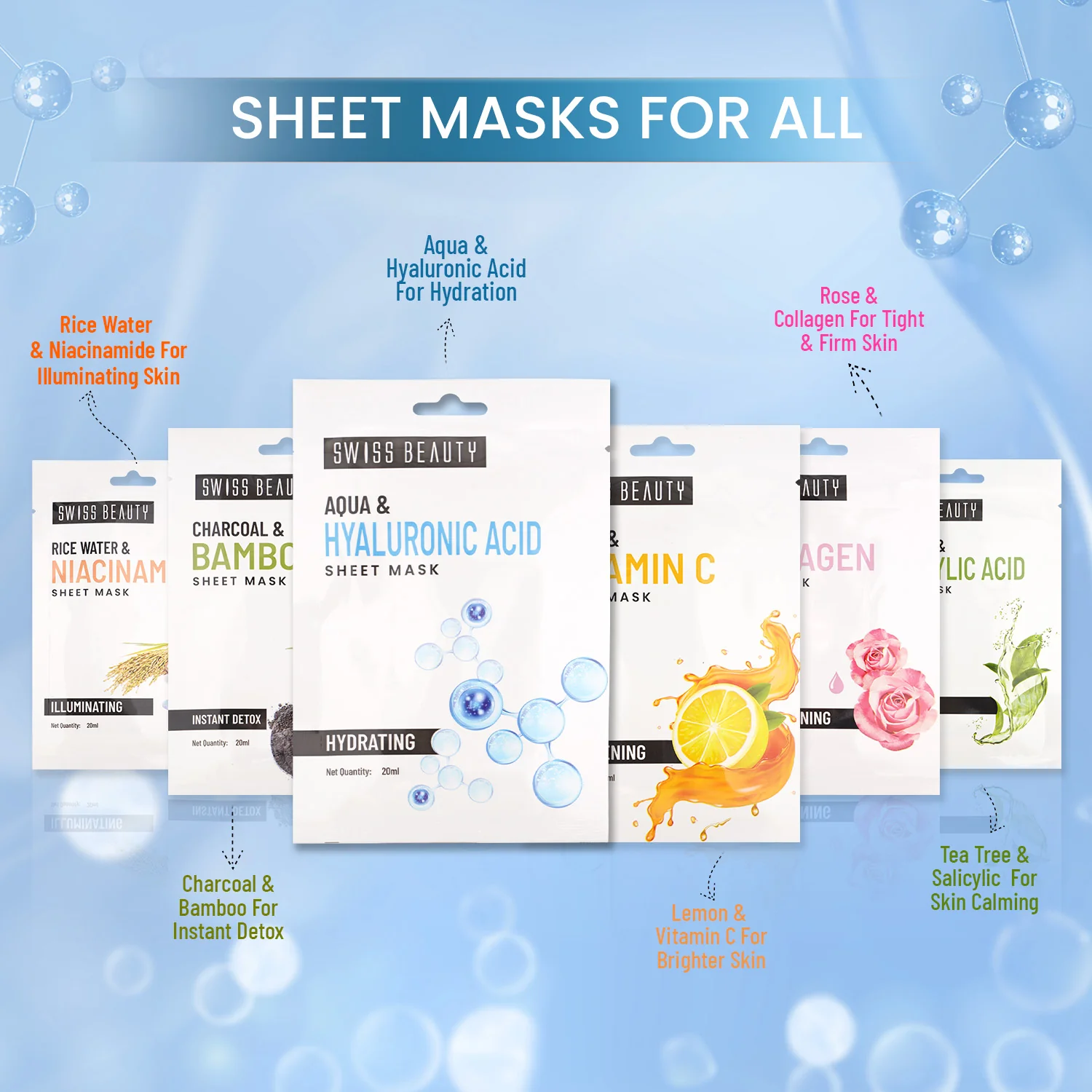 Aqua & Hyaluronic Acid Sheet Mask - Image 8