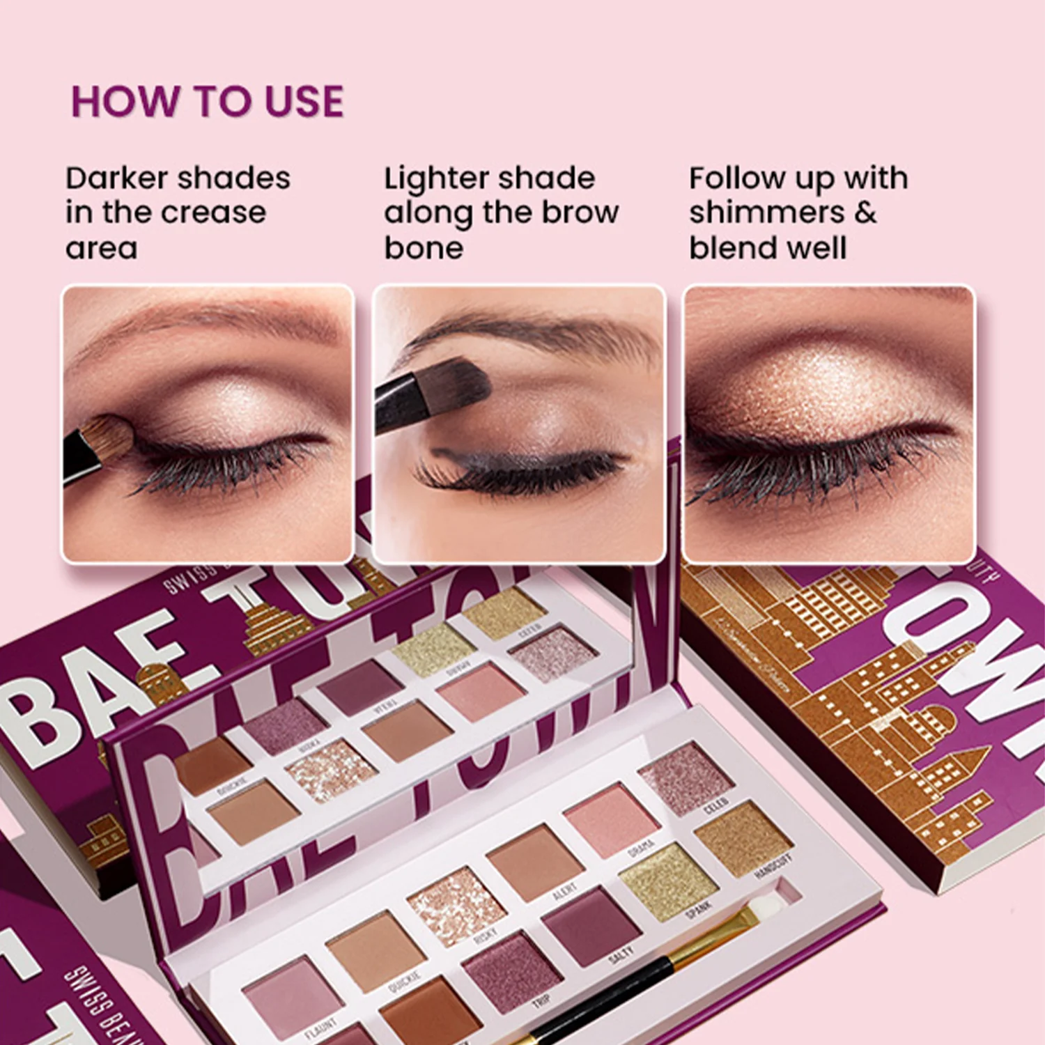 Bae Town Eyeshadow Palette - Image 14