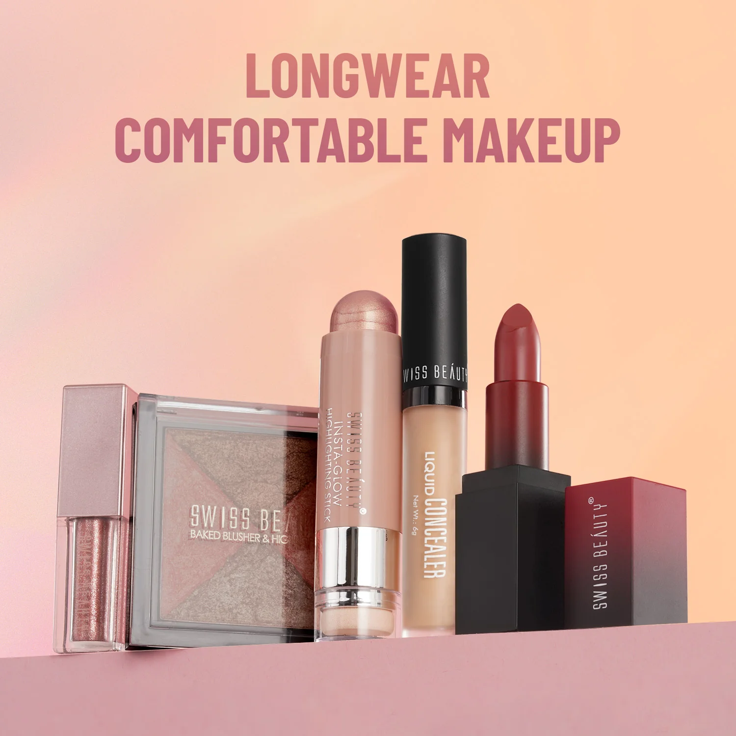 2-in 1- Baked Blusher & Highlighter - Image 53