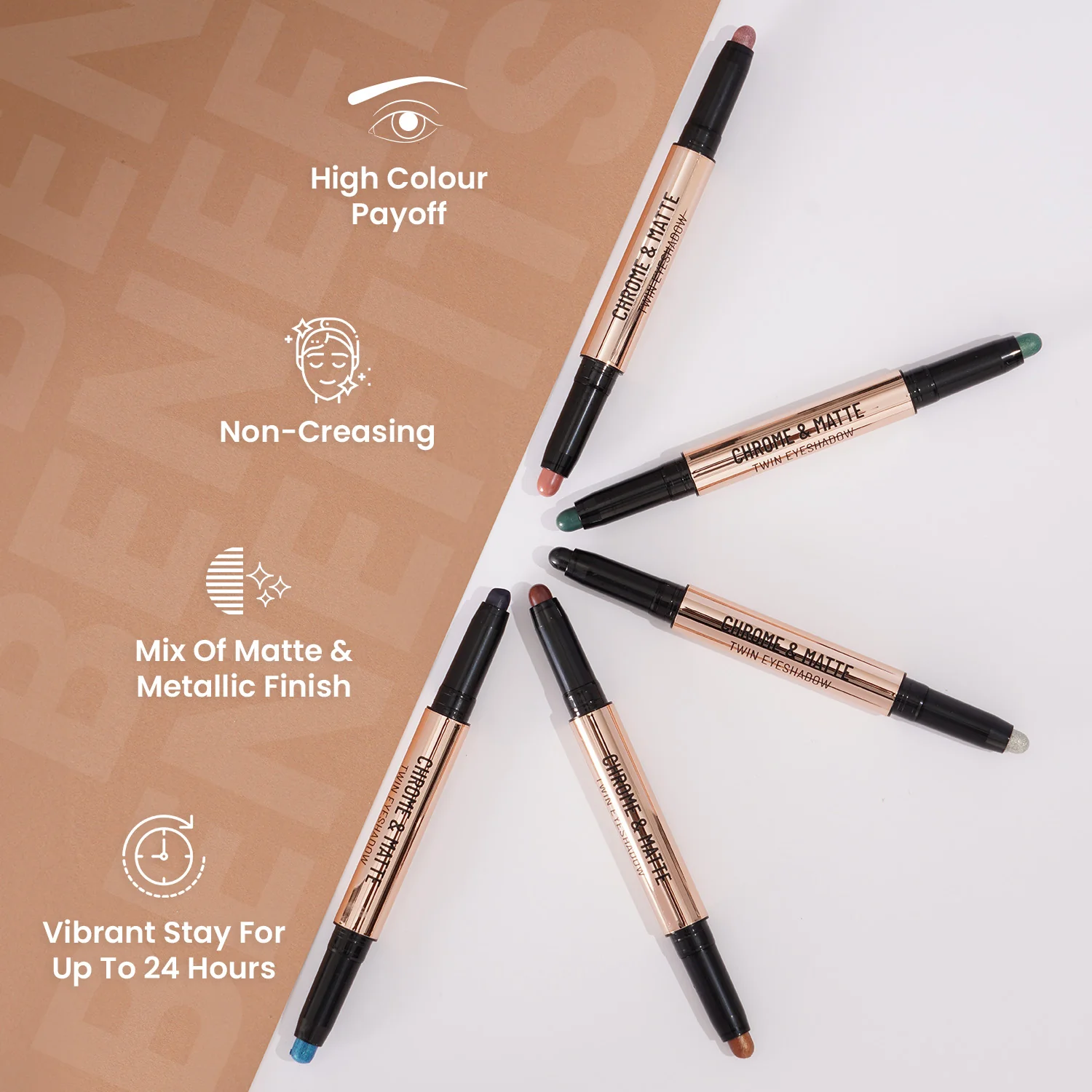 Chrome & Matte Twin Eyeshadow - Image 14