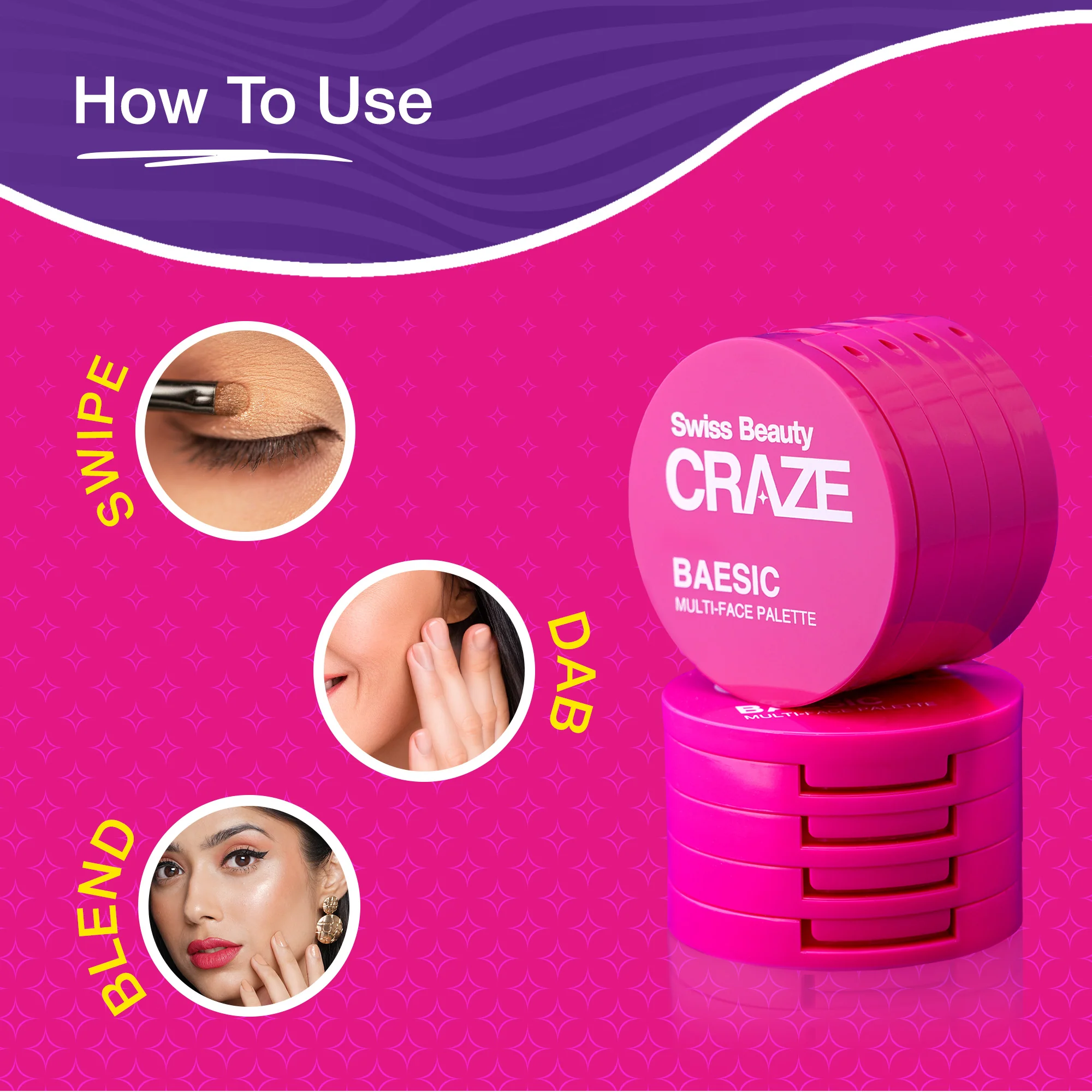 Craze Baesic Multi-face Palette - Image 11