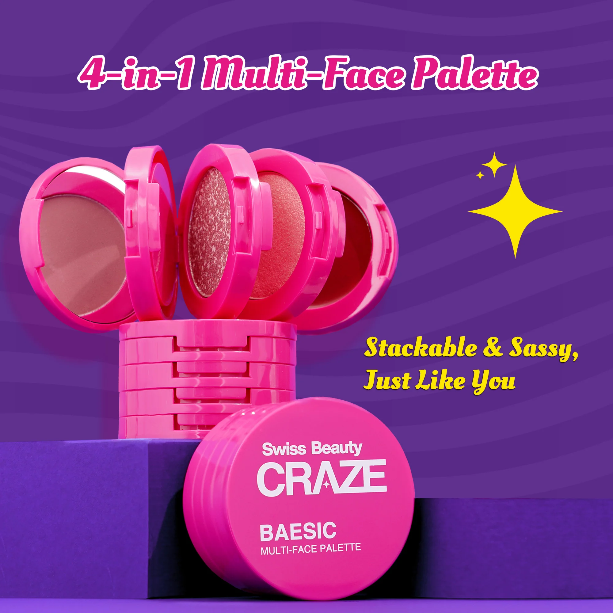 Craze Baesic Multi-face Palette - Image 9