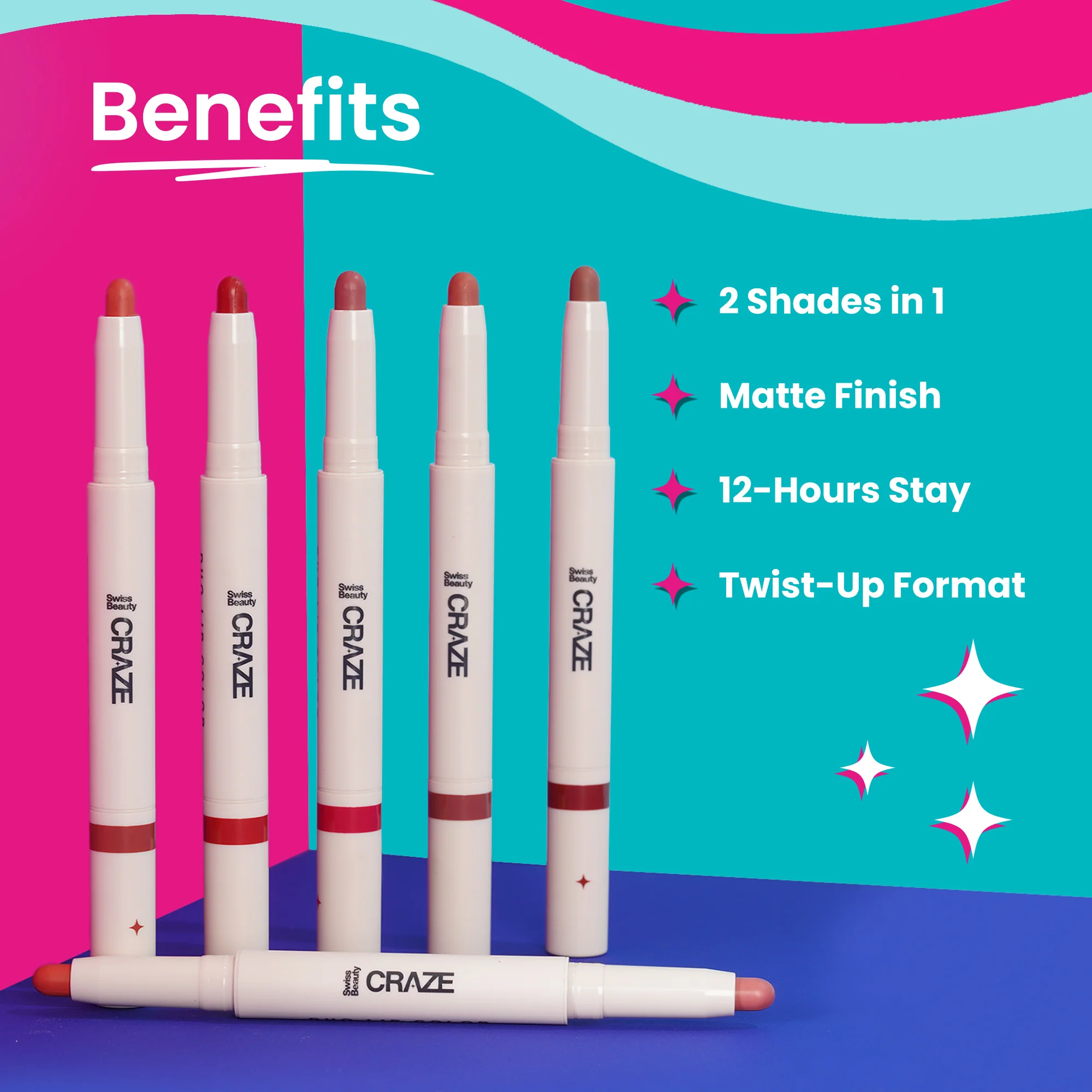 Craze Duo Lip Colour - Image 28