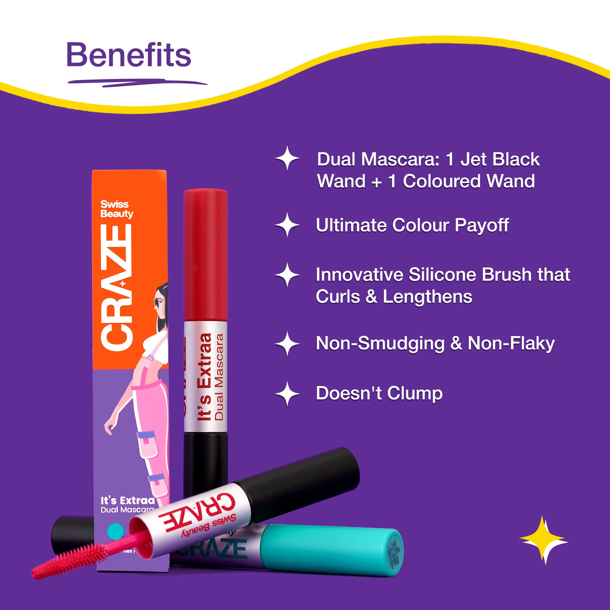 Craze It's Extraa Dual Mascara - Image 15
