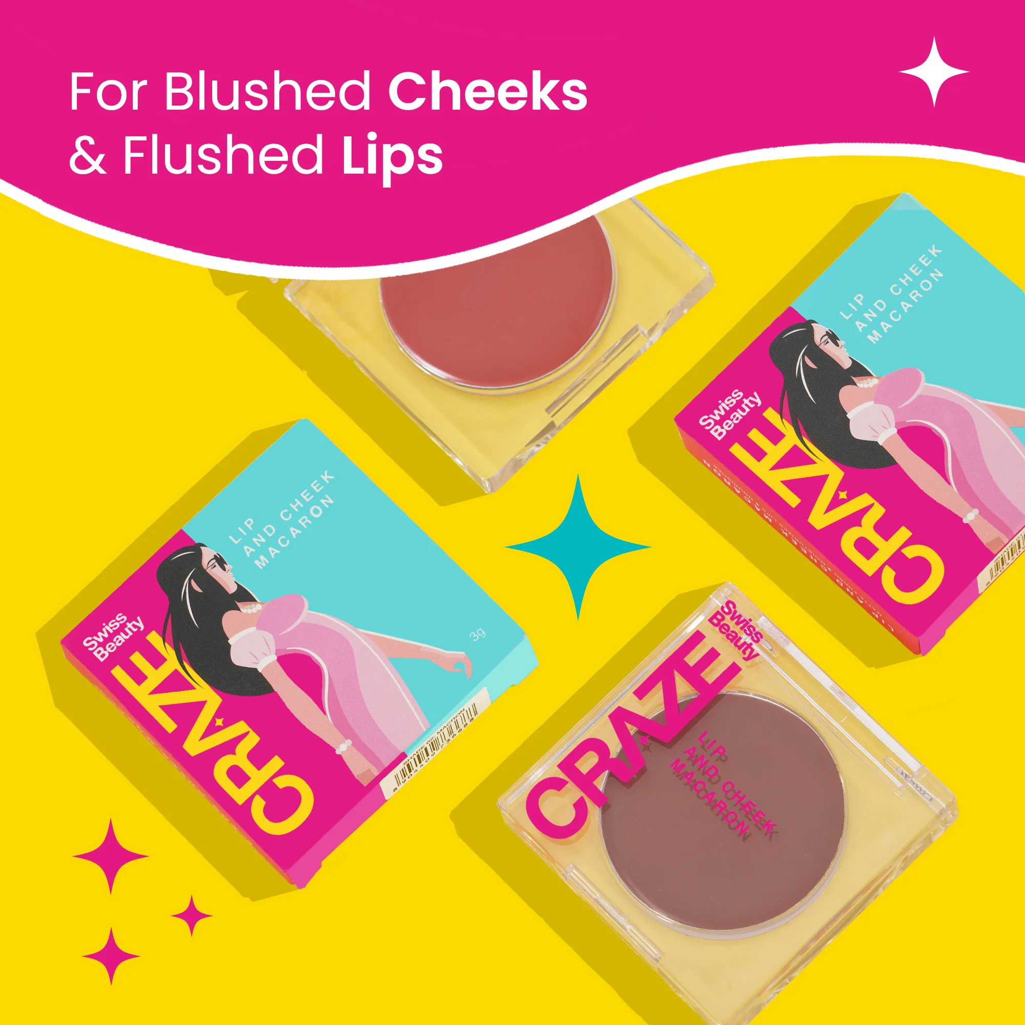 Craze Lip and Cheek Macaron - Image 17
