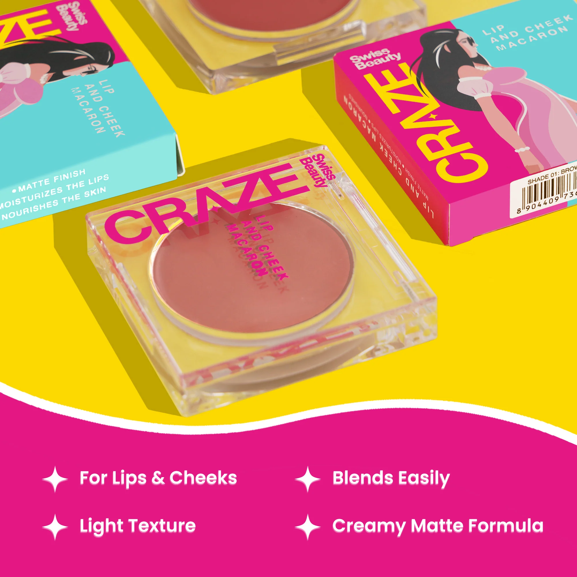 Craze Lip and Cheek Macaron - Image 23