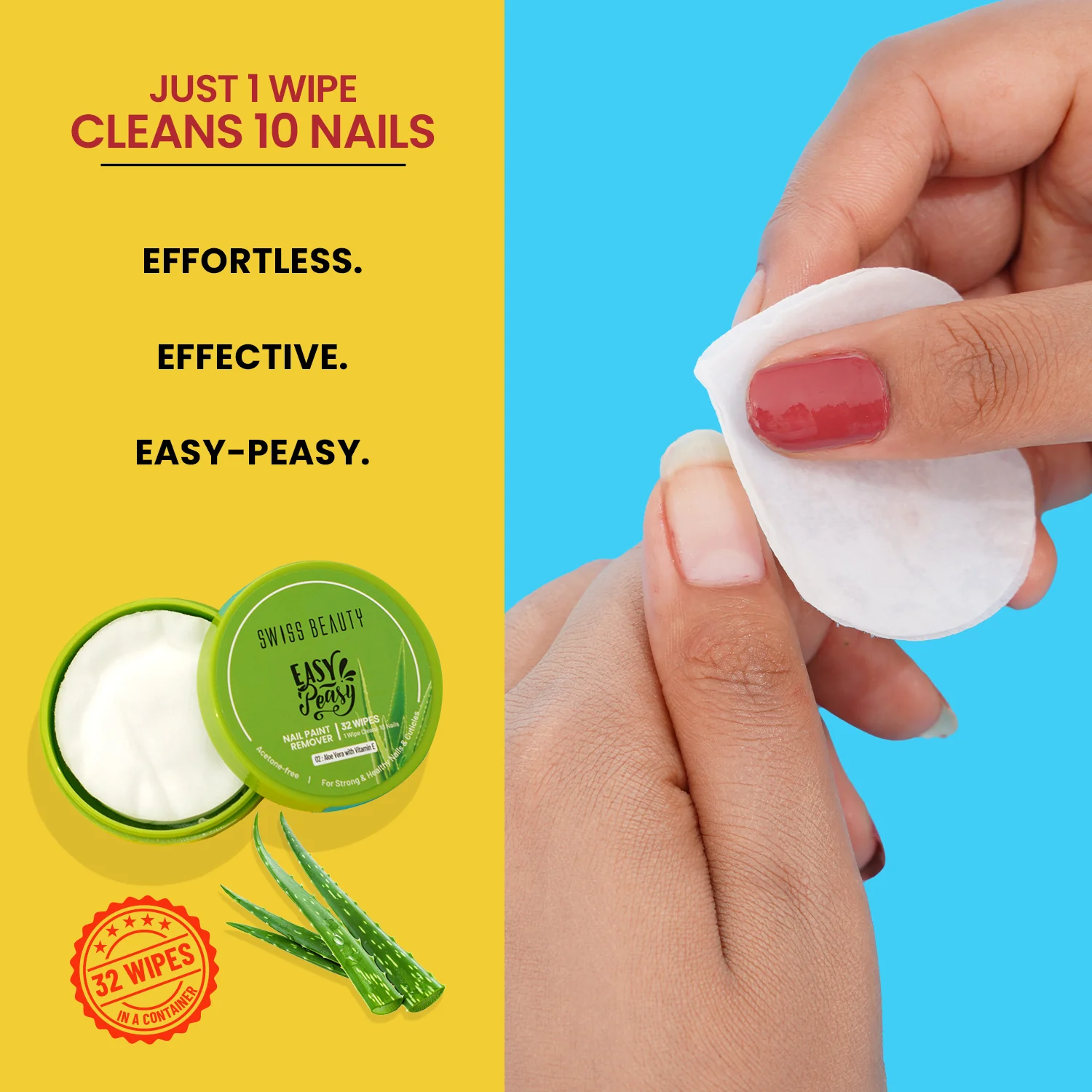 Easy-Peasy Nail Polish Remover Wipes - Image 14