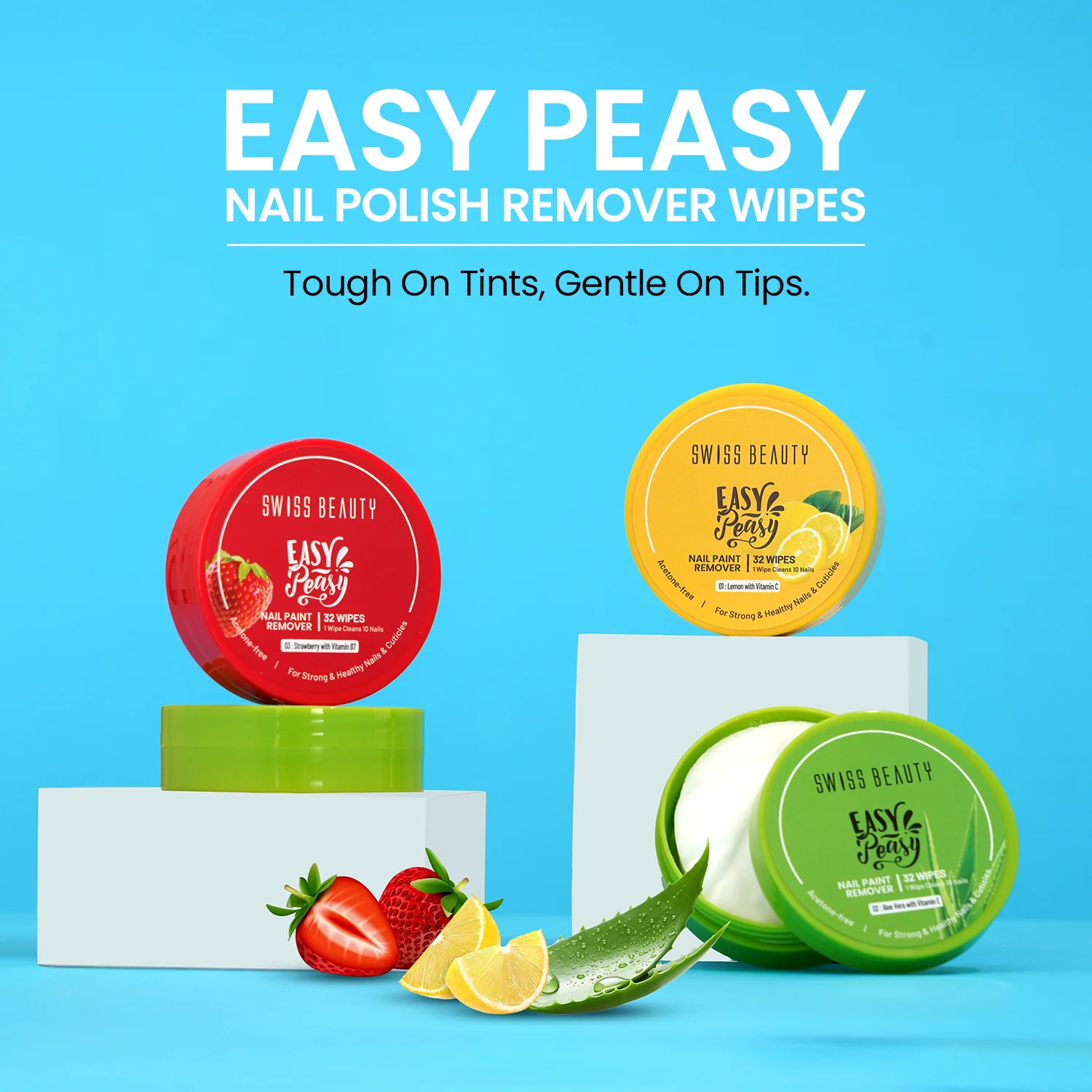 Easy-Peasy Nail Polish Remover Wipes - Image 6
