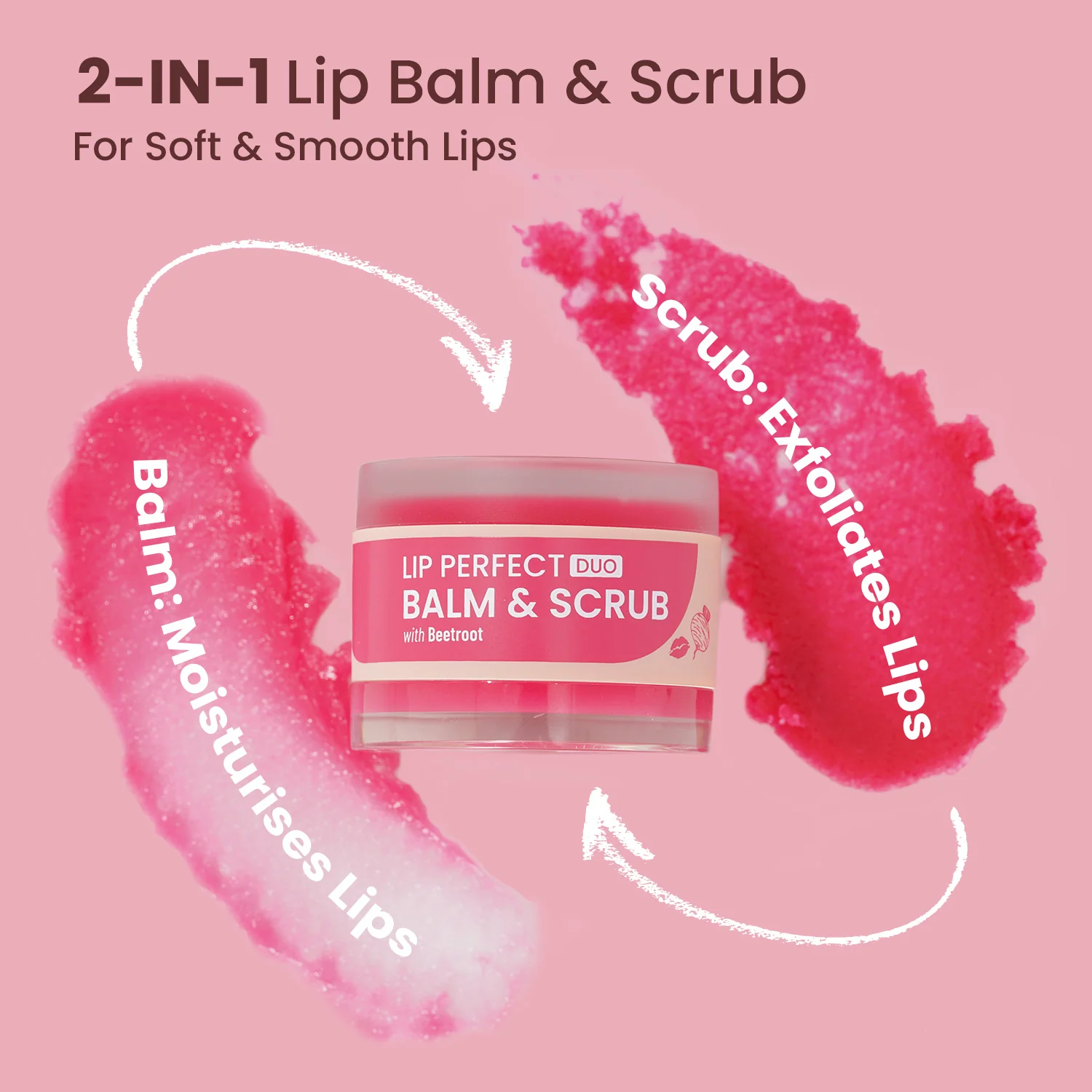 Lip Perfect Duo Balm & Scrub with Coffee Extract - Image 6
