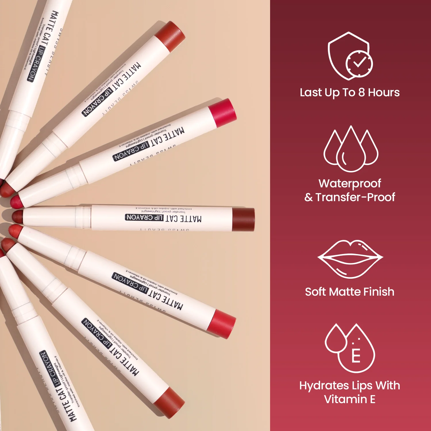 Matte Cat Lip Crayon - Image 70