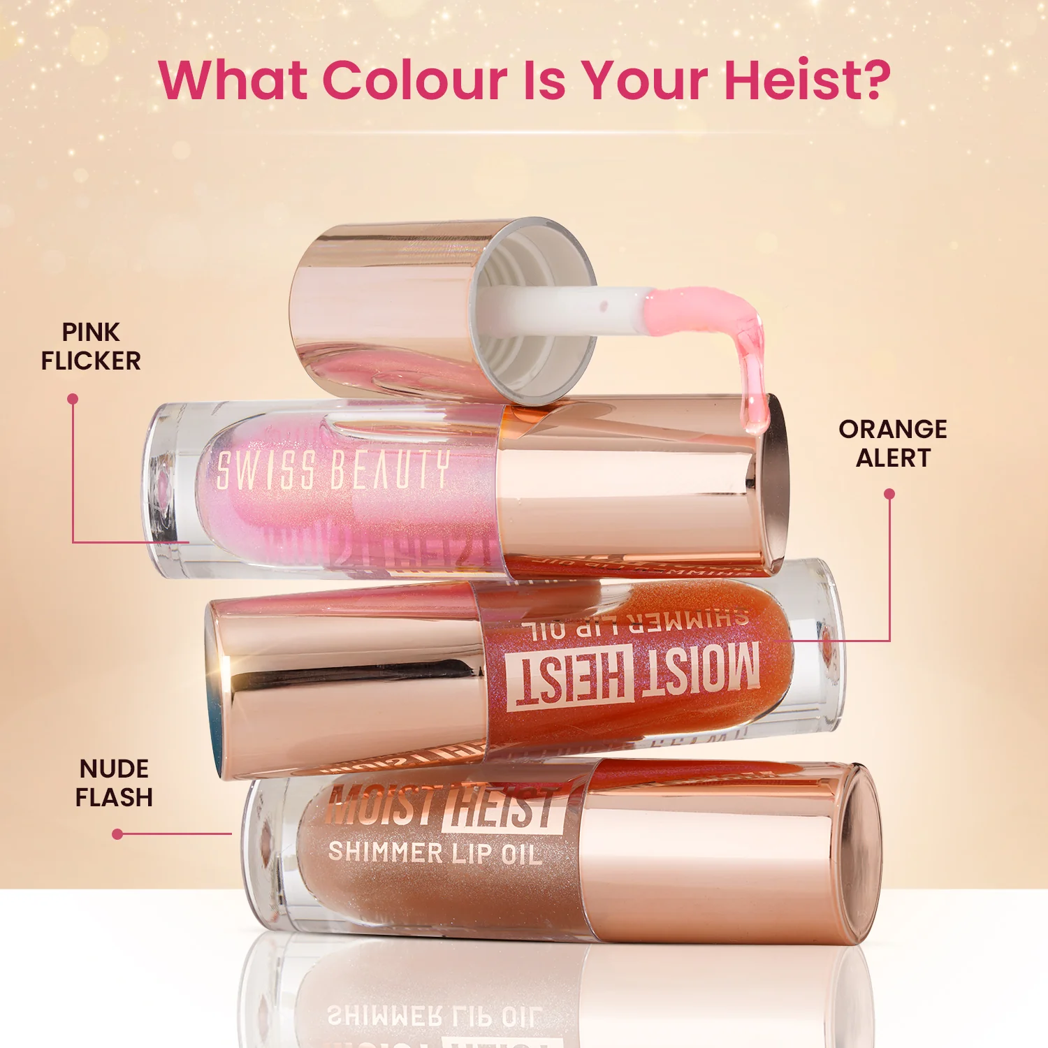 Moist Heist Shimmer Lip Oil - Image 15