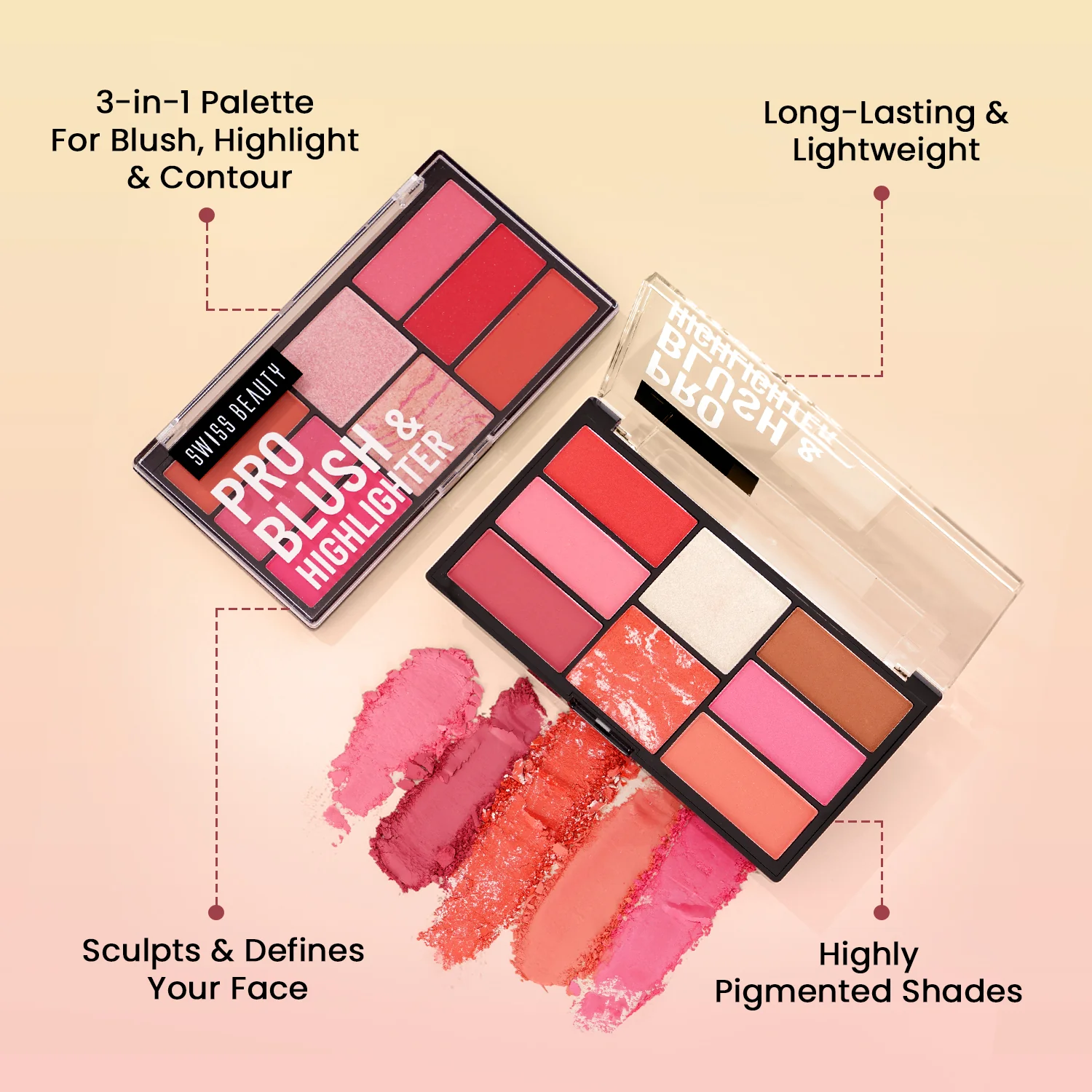 Pro Blush & Highlighter Palette - Image 10