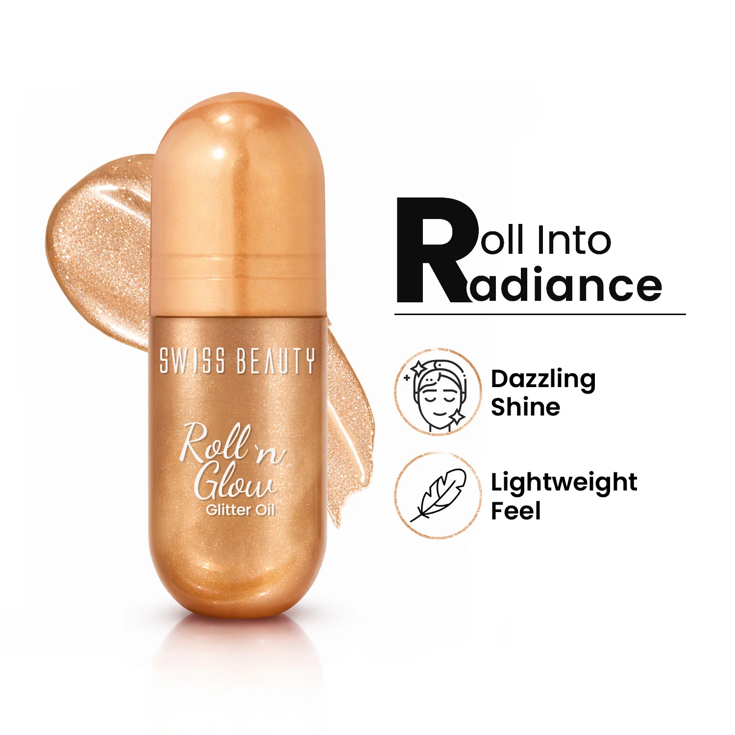 Roll 'n' Glow Glitter Oil - Image 2