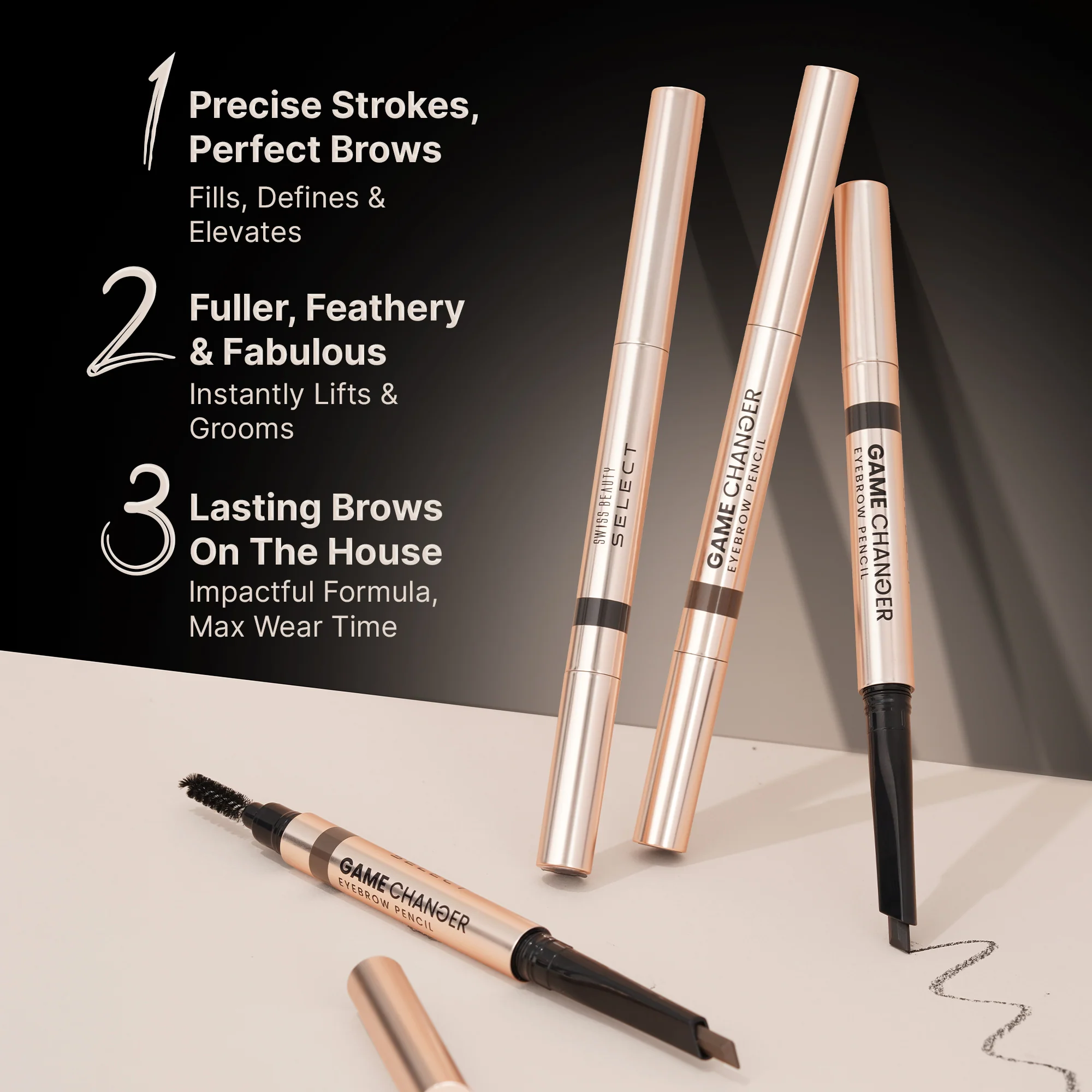 Select Game Changer Eyebrow Pencil - Image 8