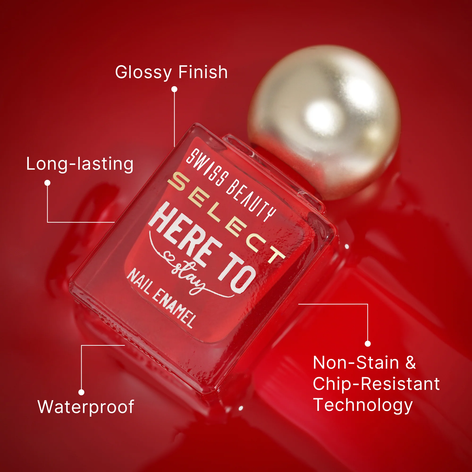 Select Here to Stay Nail Enamel - Image 219
