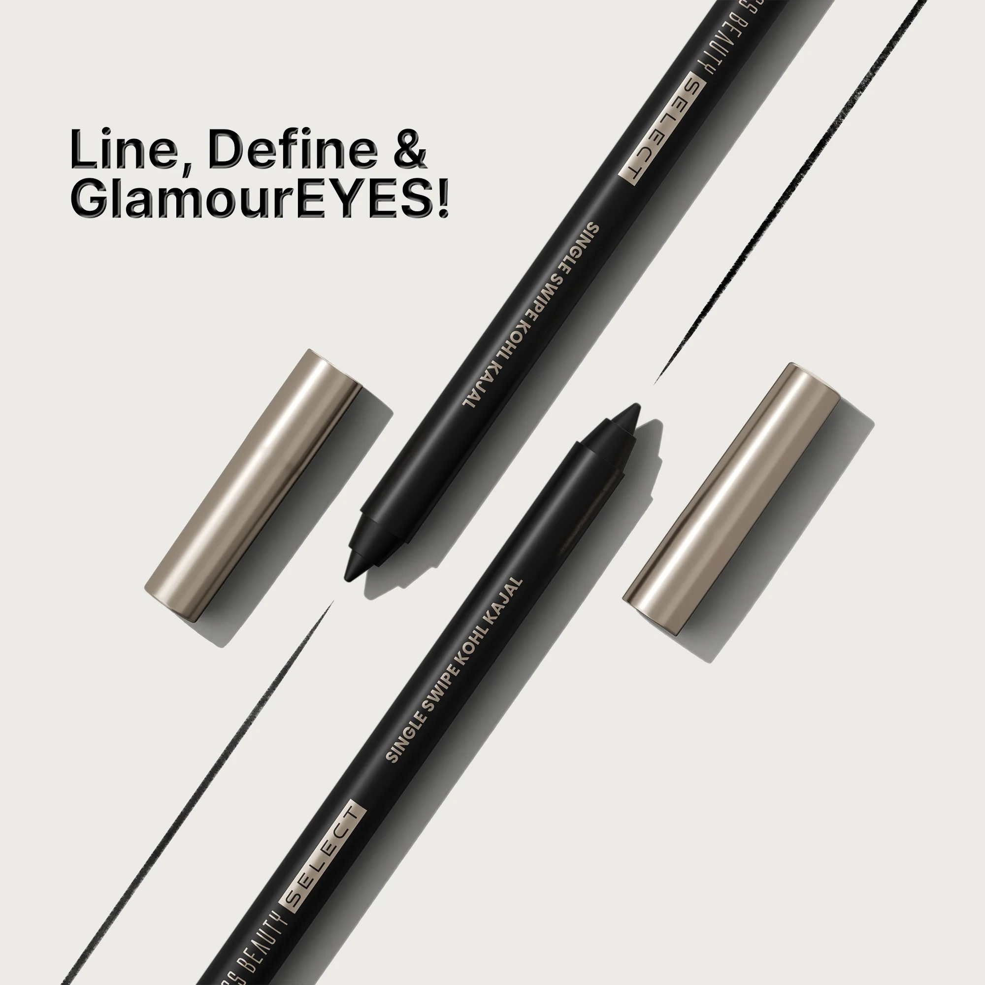 Select Single Swipe Kohl Kajal - Image 4