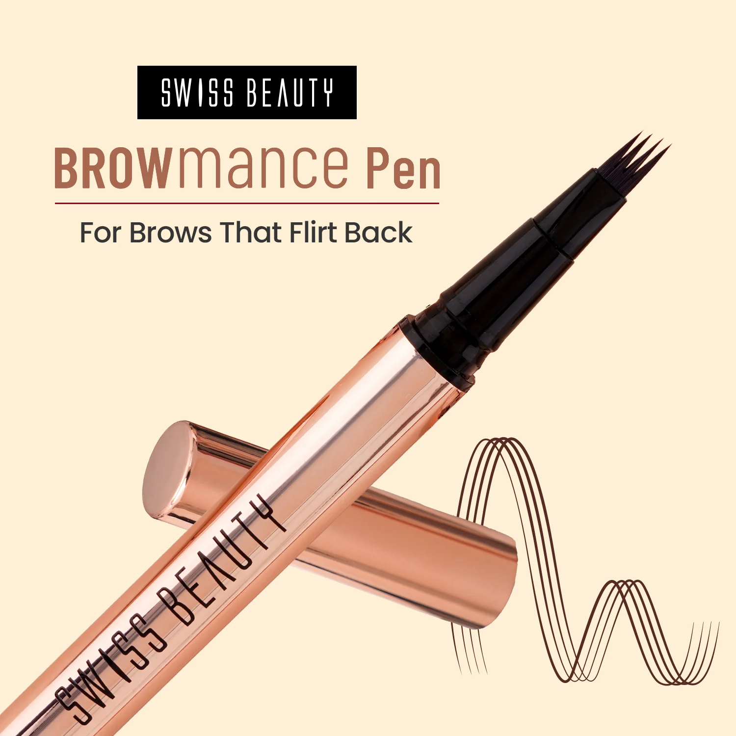 Swiss Beauty BROWmance Pen - Image 4