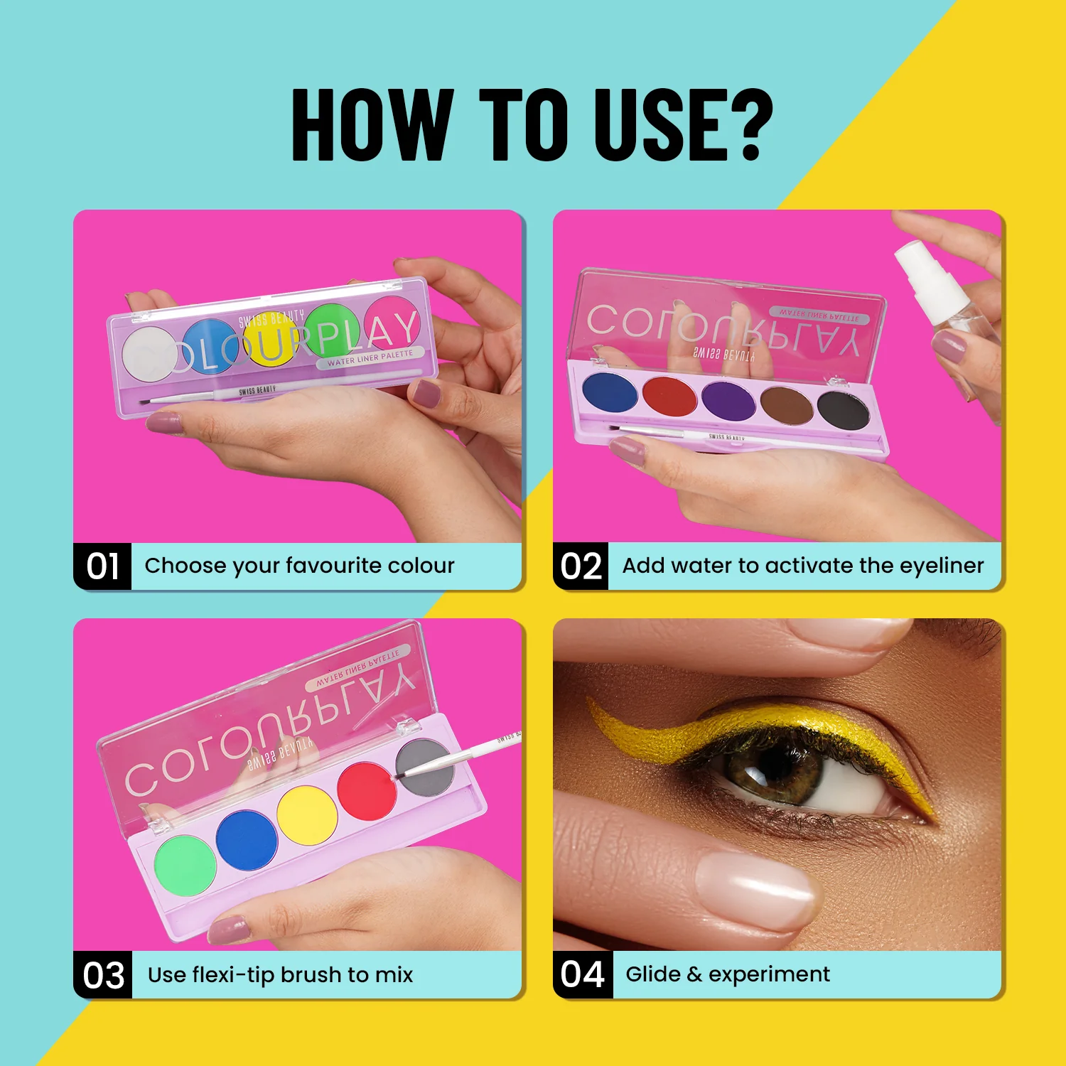 Colour Play Water Liner Palette - Image 7