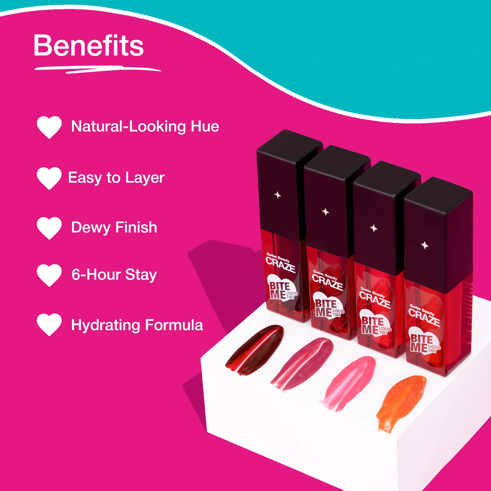CRAZE Bite Me Liquid Tint - Image 18