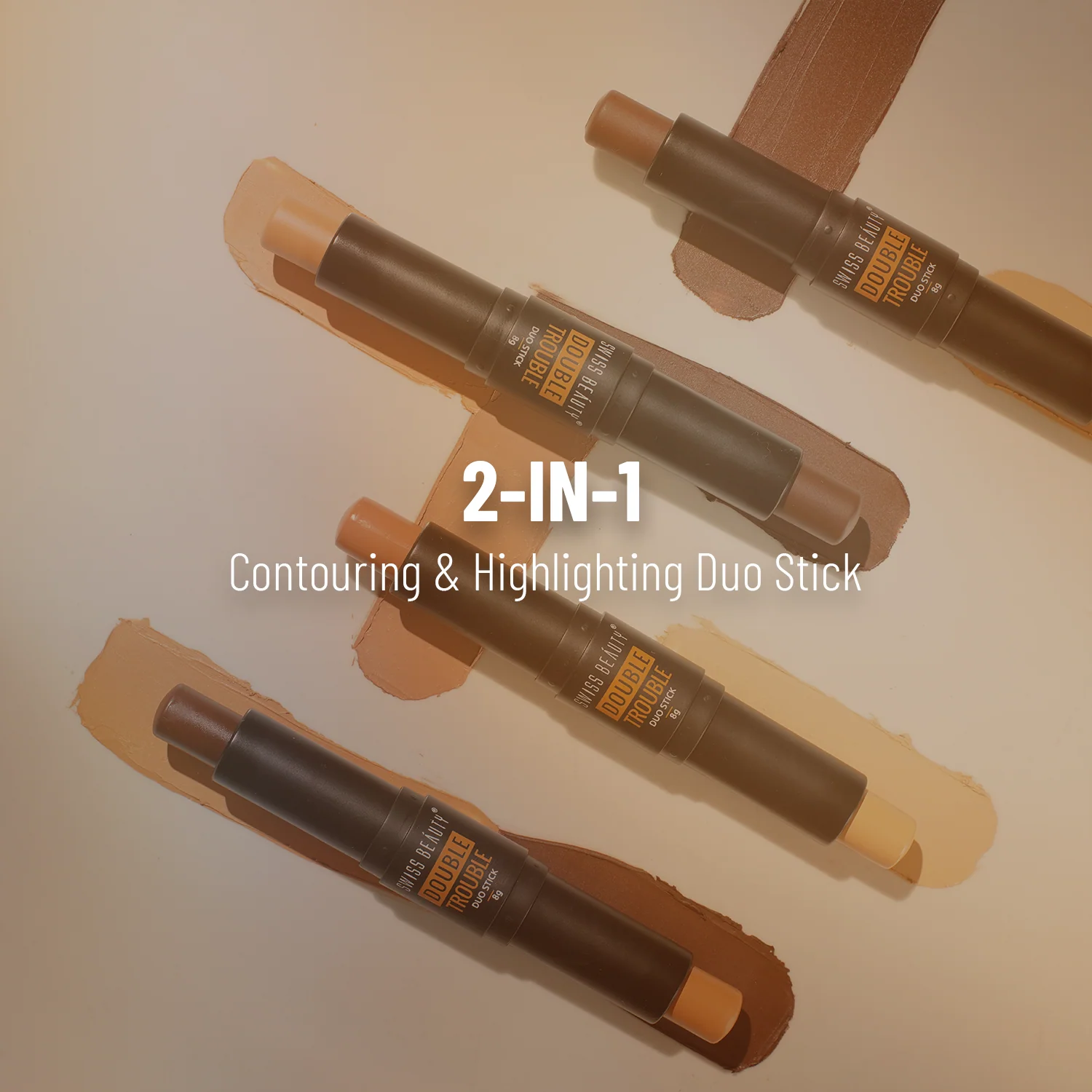 Double Trouble Duo Highlighter & Contour Stick - Image 21