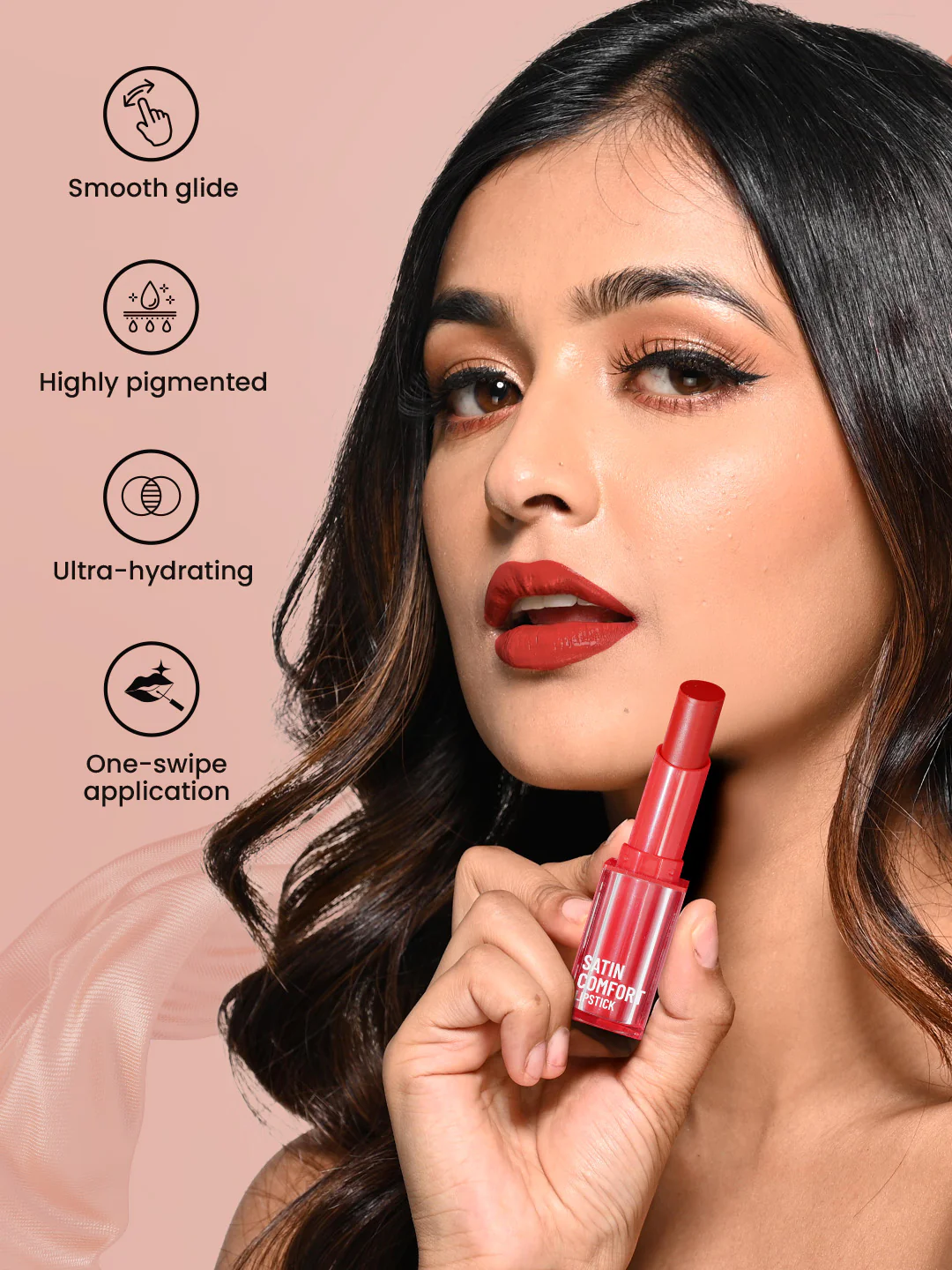 Satin Comfort Lipstick Trio3-in-1 - Image 7