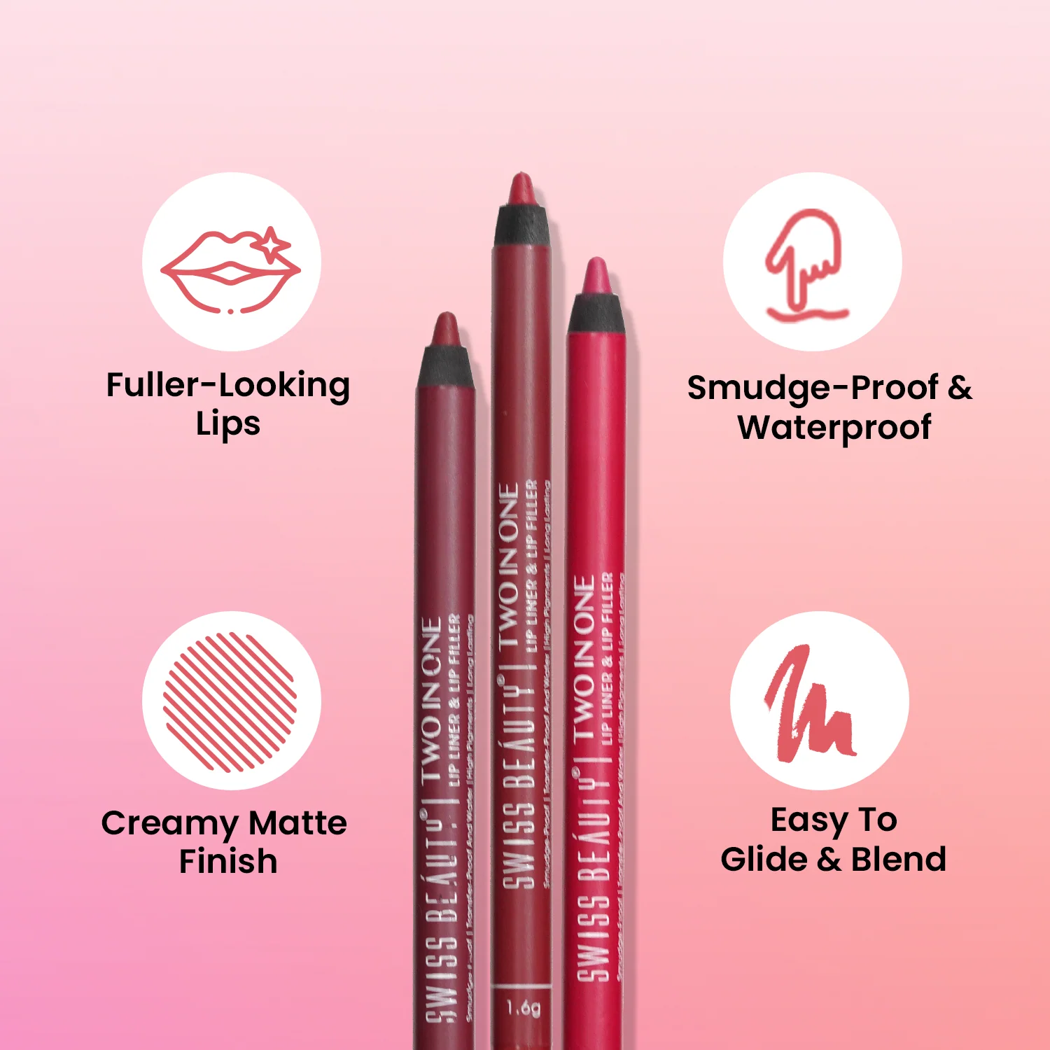 Two in One lip liner & Lip Filler - Image 19